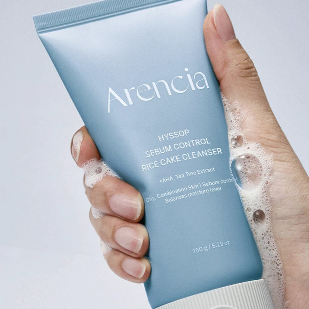 ARENCIA HYSSOP SEBUM CONTROL RICE CAKE CLEANSER 150G