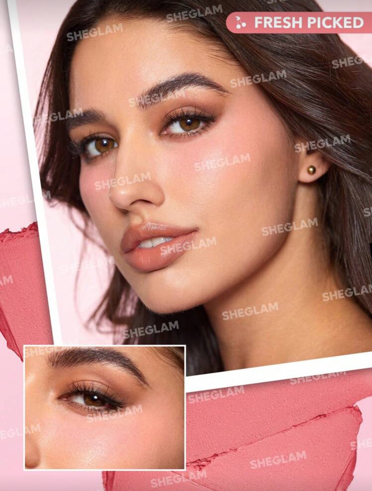 SHEGLAM VERY CHERRY CHEEK AND LIP CREAM 3 IN 1