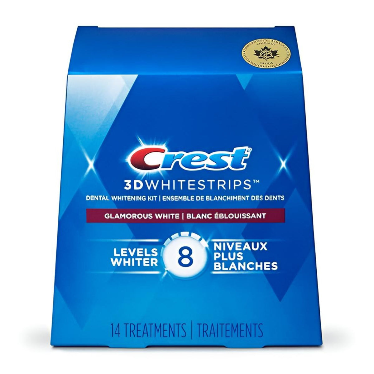 CREST 3D WHITESTRIPS – 8 LEVELS WHITER | 14 TREATMENTS