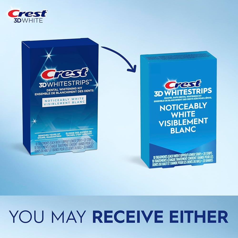 CREST 3D WHITESTRIPS VISIBLEMENT BLANC ( 10 TRAITEMENTS )