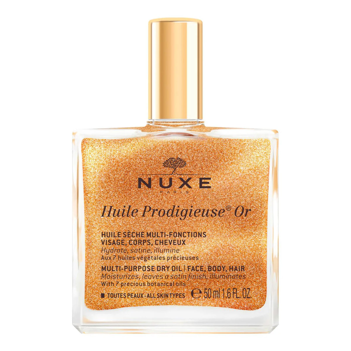 NUXE HUILE PRODIGIEUSE OR VAPORISATEUR TRAITEMENT DU CORPS 100 ML