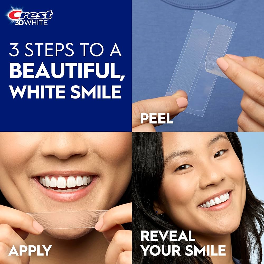 CREST 3D WHITESTRIPS VISIBLEMENT BLANC ( 10 TRAITEMENTS )