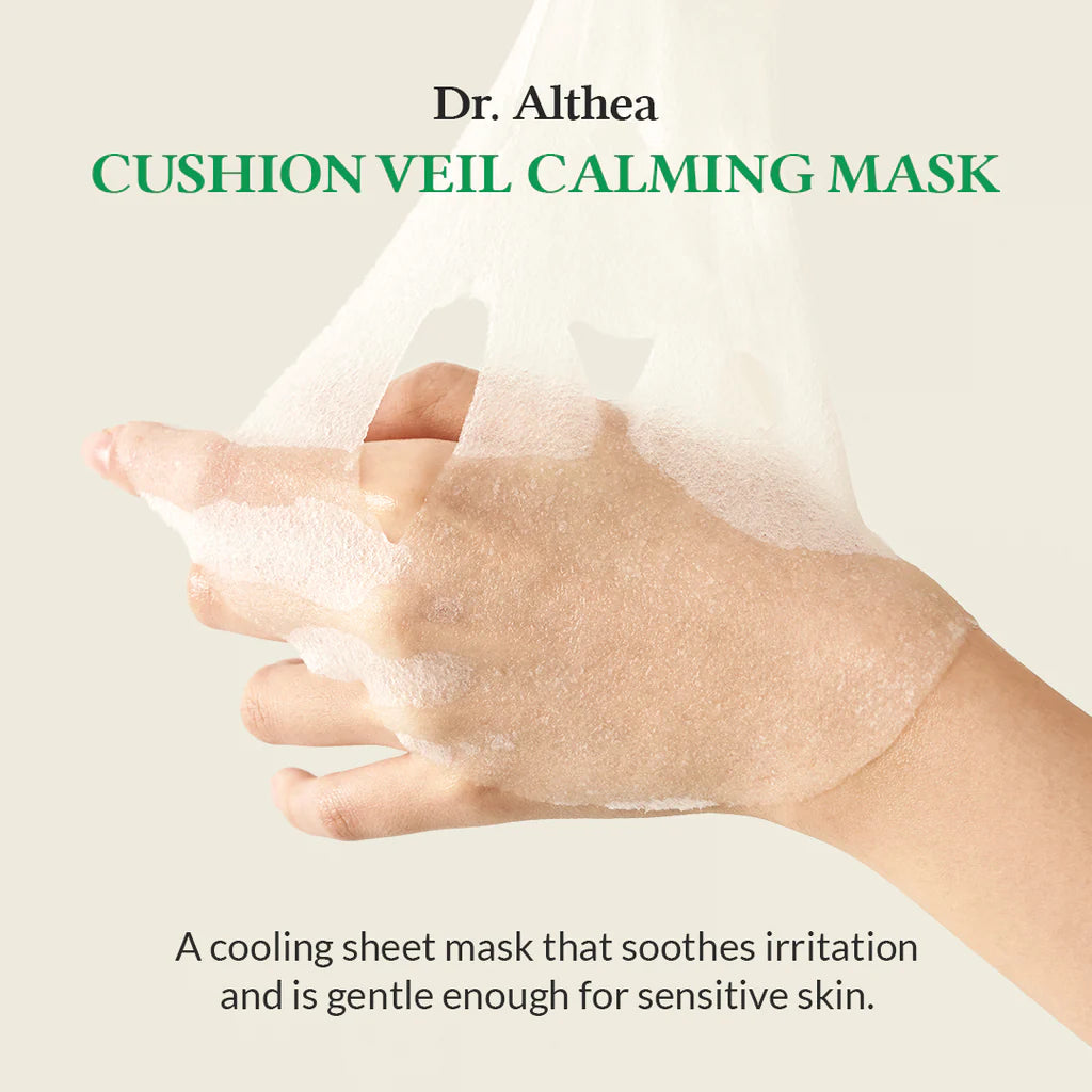 DR ALTHEA CUSHION VEIL CALMING SHEET MASK