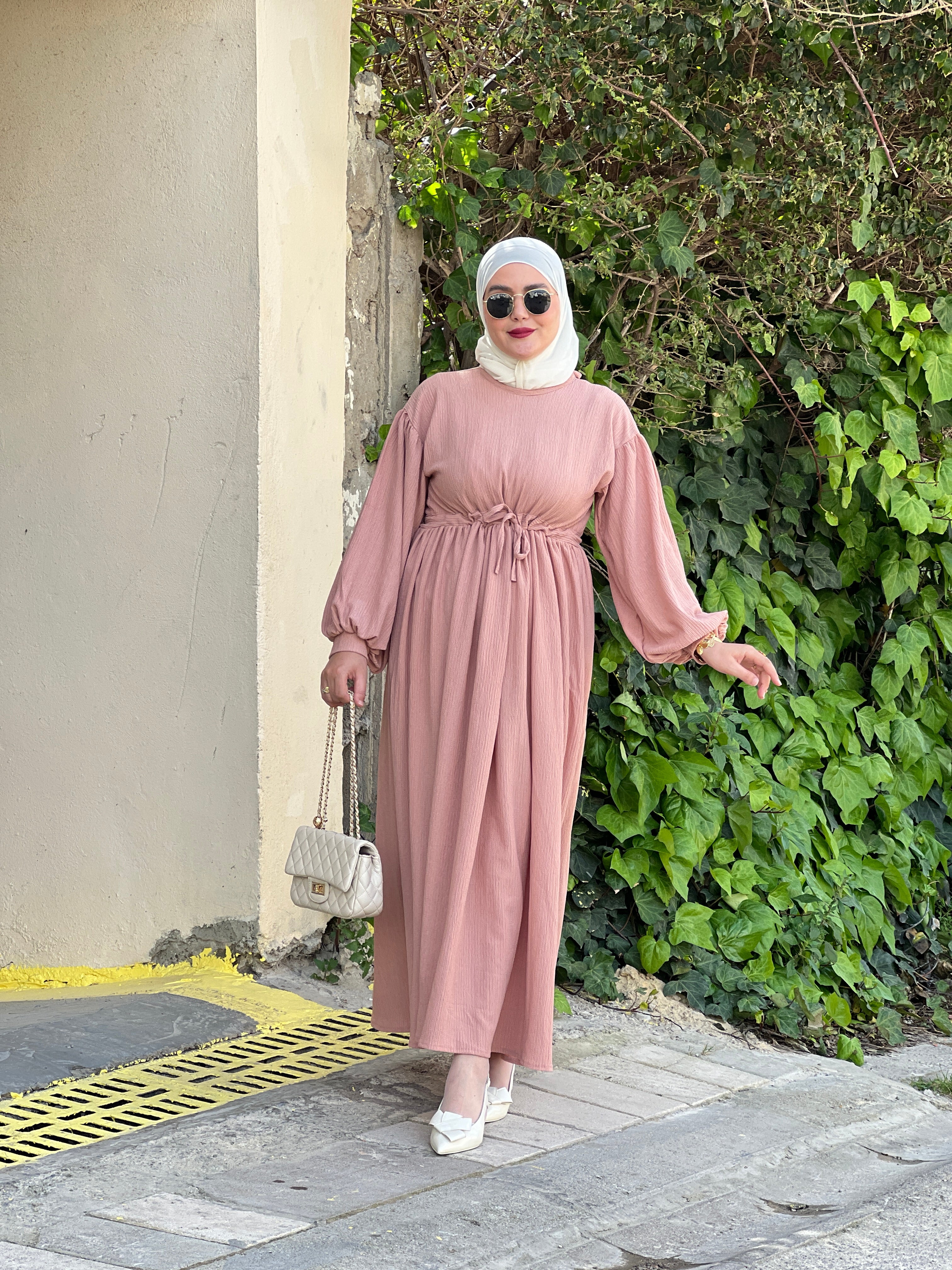ROBE ISTANBUL EN ROSE CLAIR