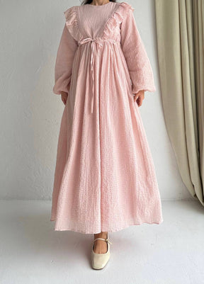 Robe vintage rose avec doublure - Premium  from DION - Just DA 5900! Shop now at DION