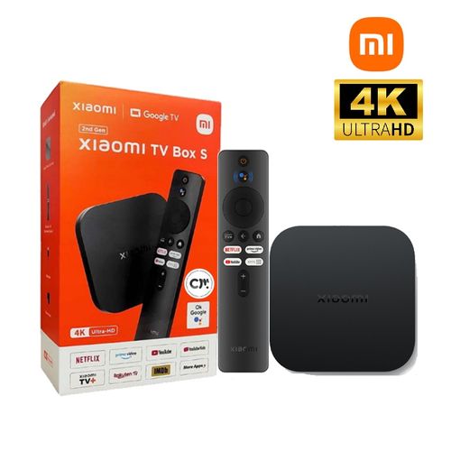 XIAOMI TV BOX S (2E GÉNÉRATION) 4K ULTRA HD, GOOGLE TV BOX