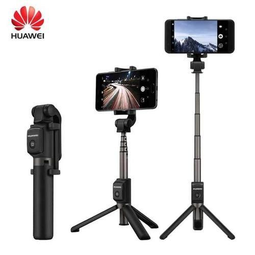 HUAWEI 2 EN 1 PERCHE SELFIE TRÉPIED AF15 POUR TÉLÉPHONE 360° ROTABLE,TÉLÉCOMMANDE BLUTOOTH