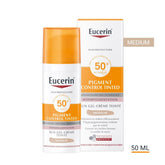 EUCERIN SUN PIGMENT CONTROL GEL-CRÈME TEINTÉ MEDIUM SPF 50+