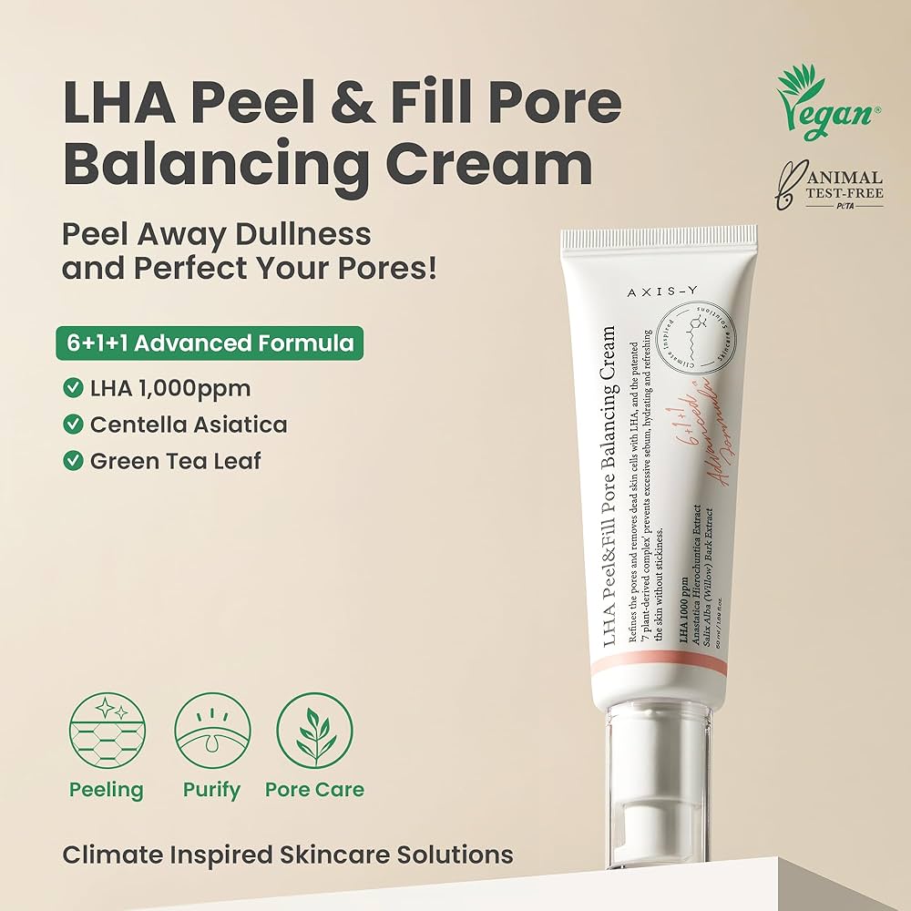 AXIS Y LHA PEEL & FILL PORE BALANCING CREAM 50ML