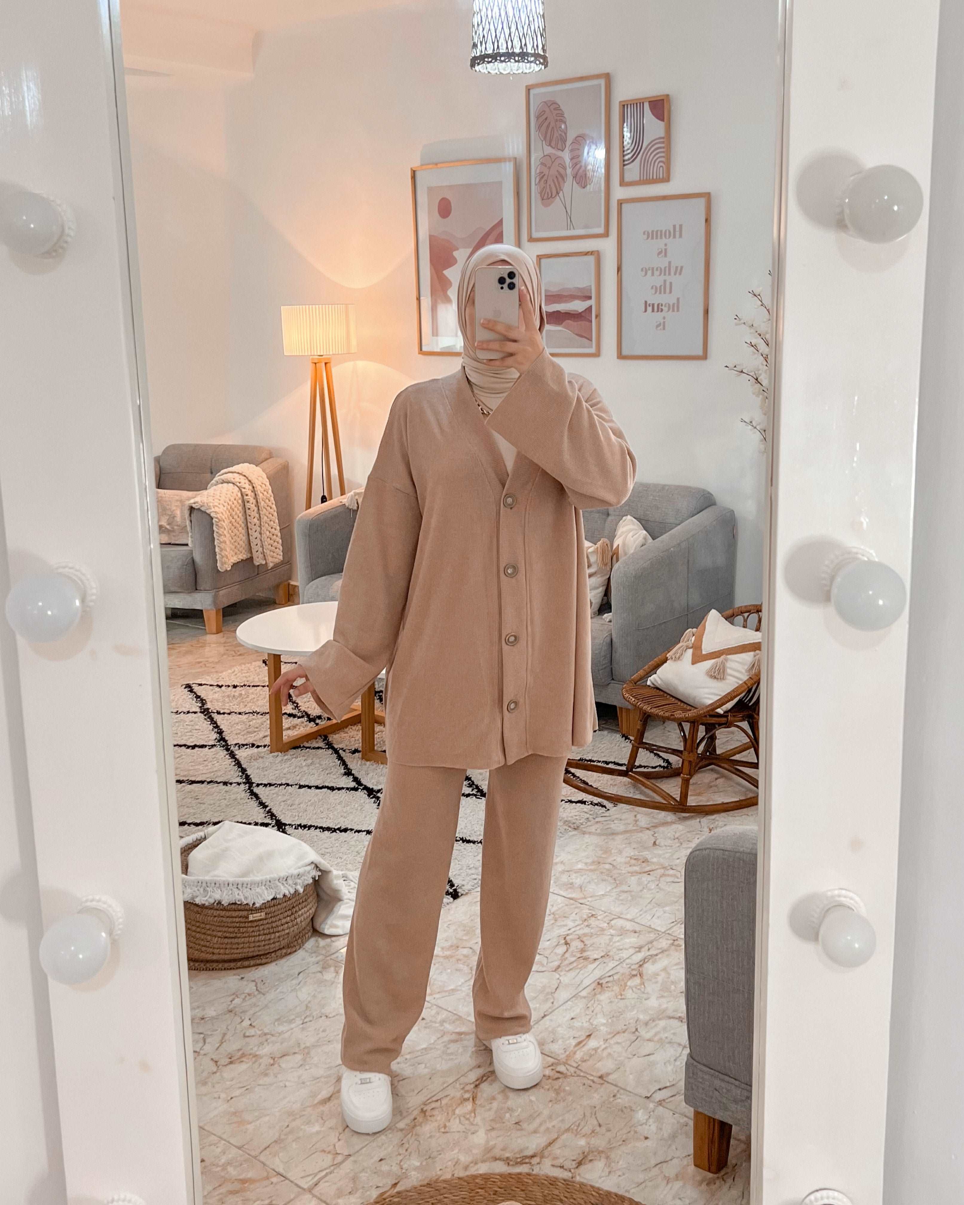 ENSEMBLE WINTER DION EN BEIGE