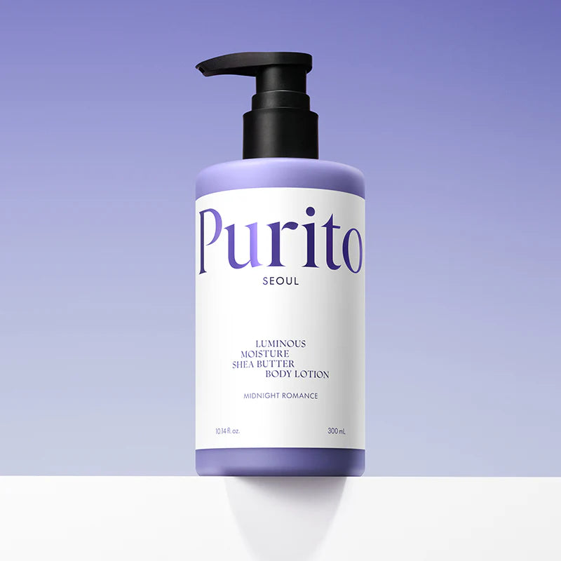 PURITO SEOUL LUMINOUS MOISTURE SHEA BUTTER BODY LOTION 300ML