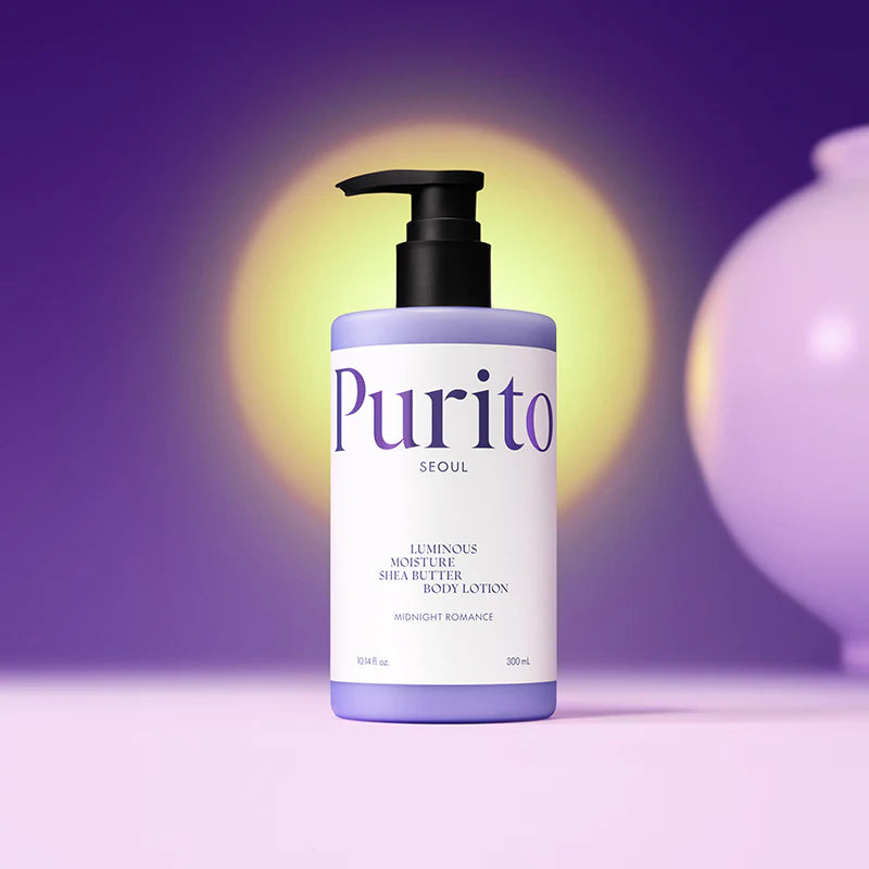 PURITO SEOUL LUMINOUS MOISTURE SHEA BUTTER BODY LOTION 300ML