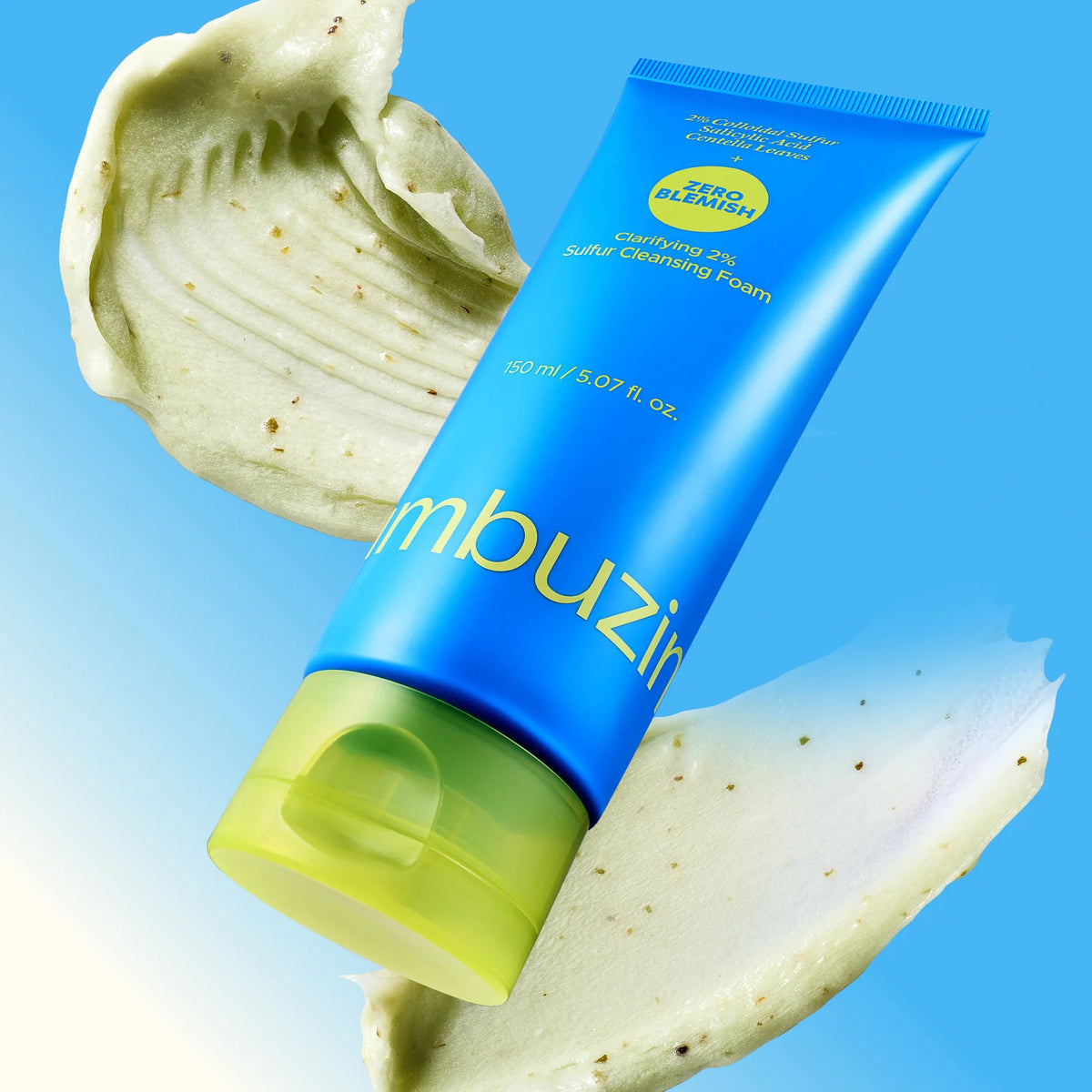 NUMBUZIN ZERO BLEMISH CLARIFYING 2% SULFUR CLEANSING FOAM 150 ML