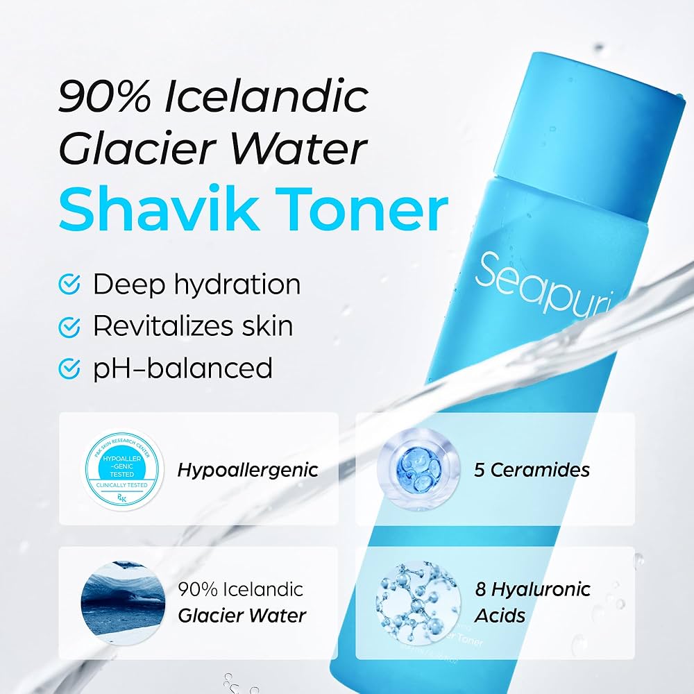 SEAPURI SHAVIK GLACIER TONER 200 ML