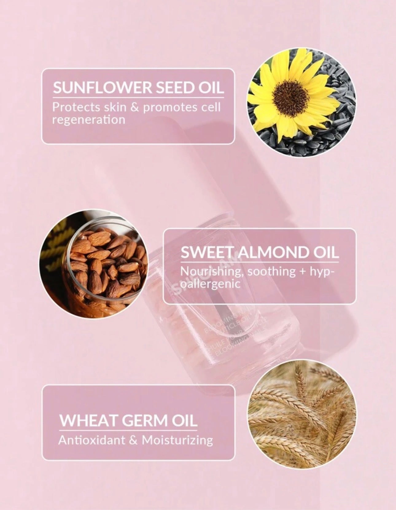 SHEGLAM HUILE POUR CUTICULES ET ONGLES SECS