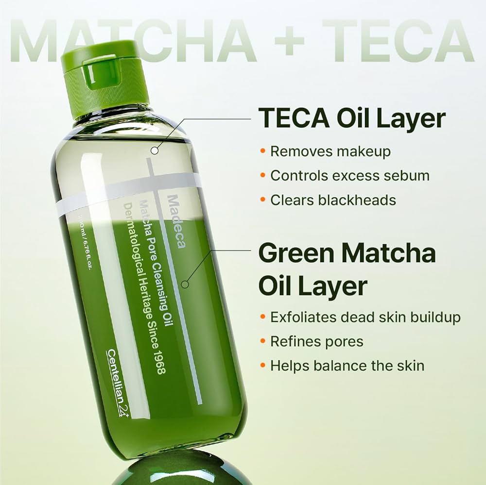 CENTELLIAN24 MADECA MATCHA PORE CLEANSING OIL 200 ML