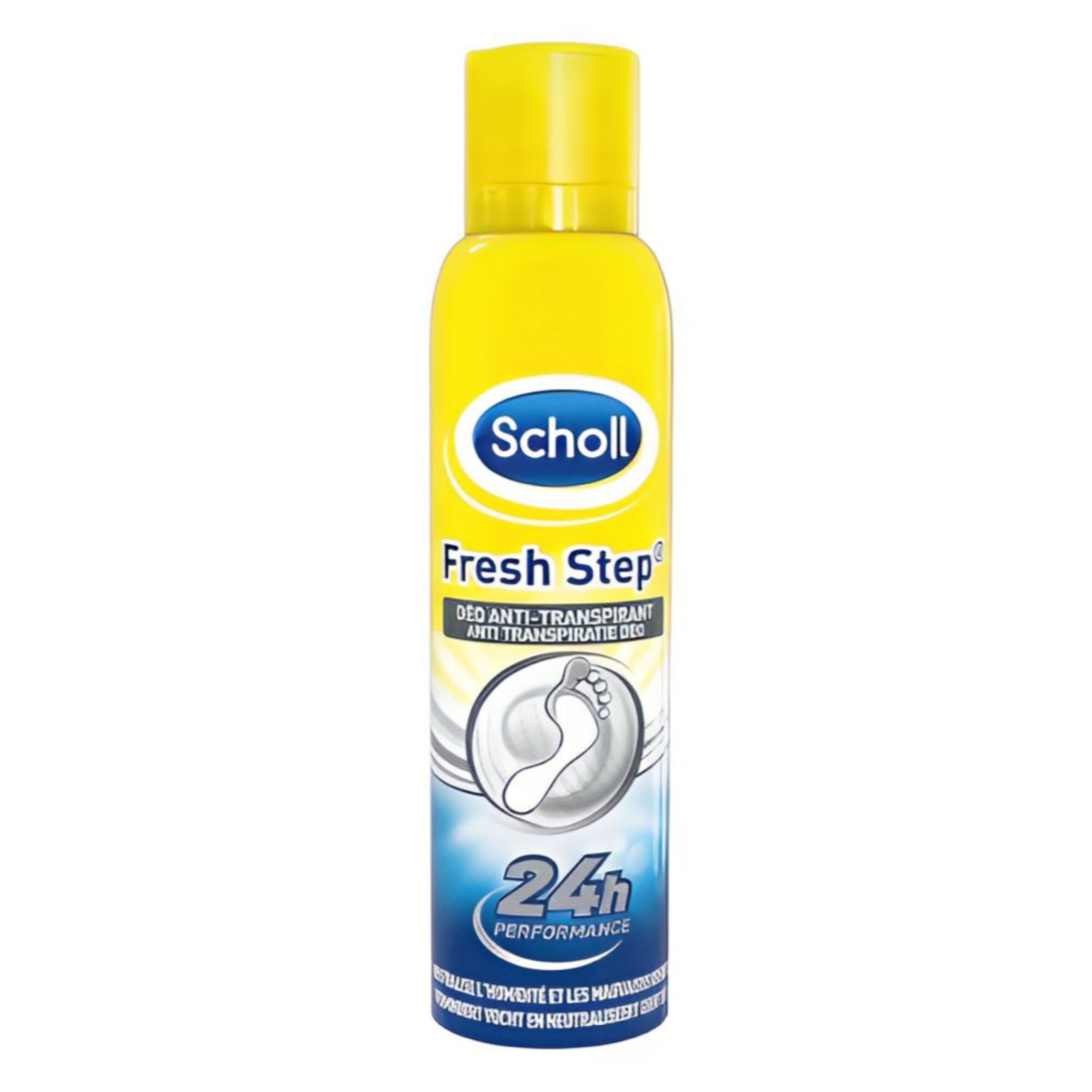 SCHOLL FRESH STEP DÉO ANTI-TRANSPIRANT 24H PREFORMANCE 150ML