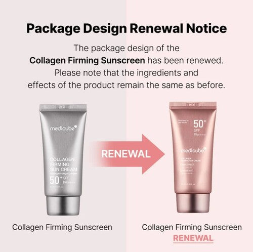 MEDICUBE COLLAGEN FIRMING SUN CREAM SPF50+ PA++++ 50ML