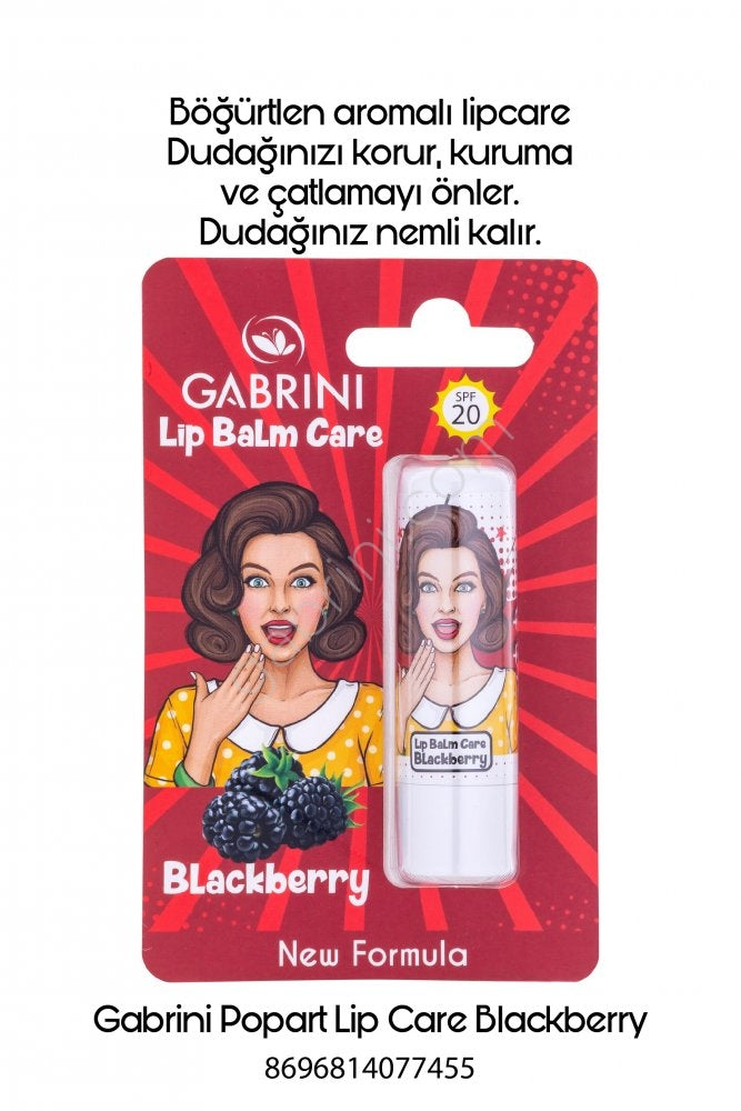 GABRINI POPART LIPCARE MÛRE