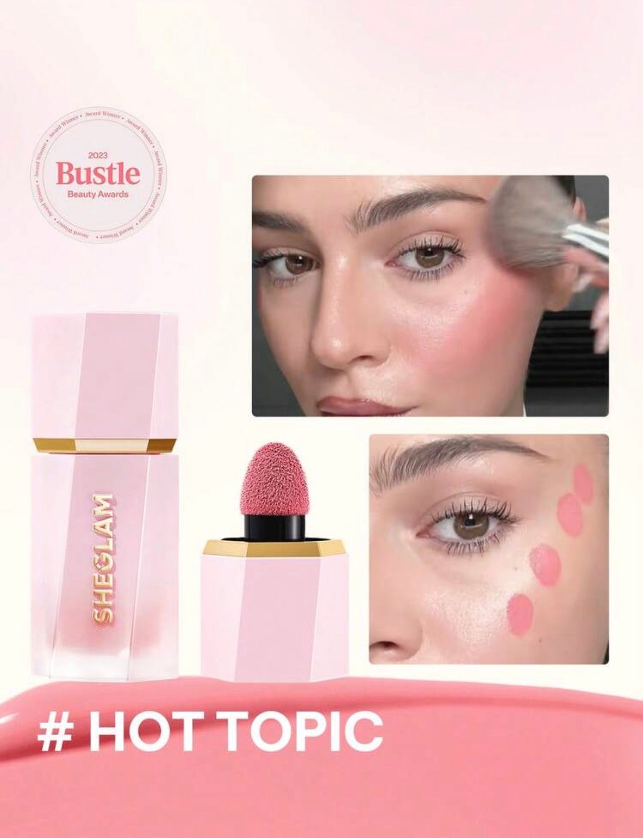 SHEGLAM BLUSH LIQUIDE TEINTE HOT TOPIC