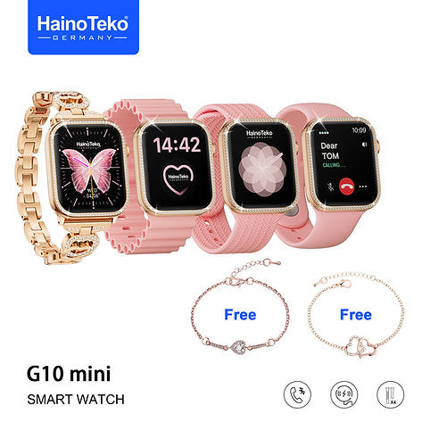 HAINO TEKO G10 MINI SMART WATCH AMOLED DORÉ