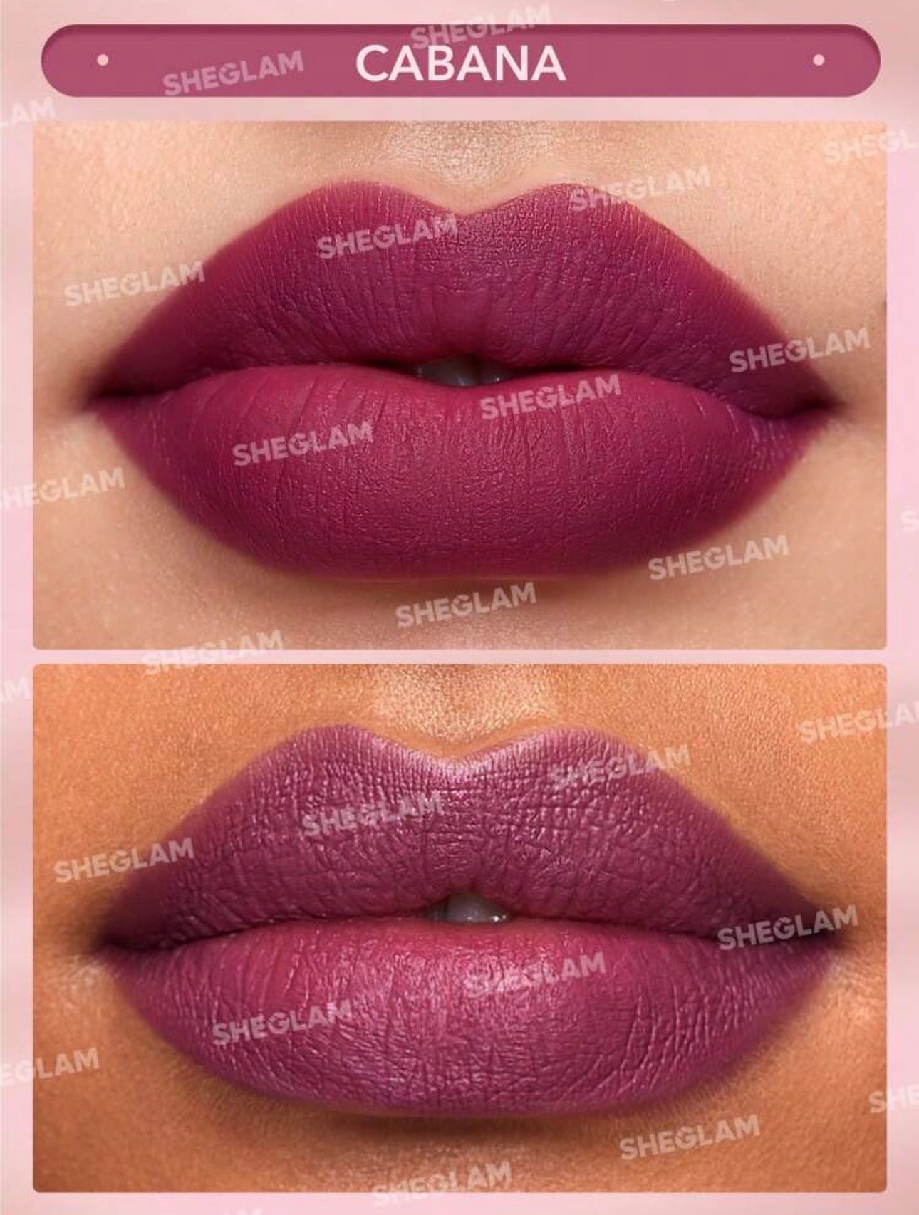 SHEGLAM ROUGE À LÈVRES MAT ALLURE À HAUTE PIGMENTATION COULEUR CABANA