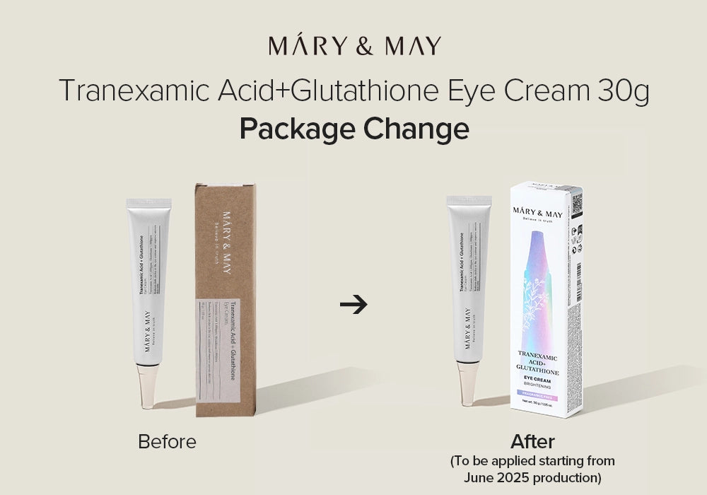 MÀRY & MAY TRANEXAMIC ACID + GLUTATHIONE EYE CREAM 30ML