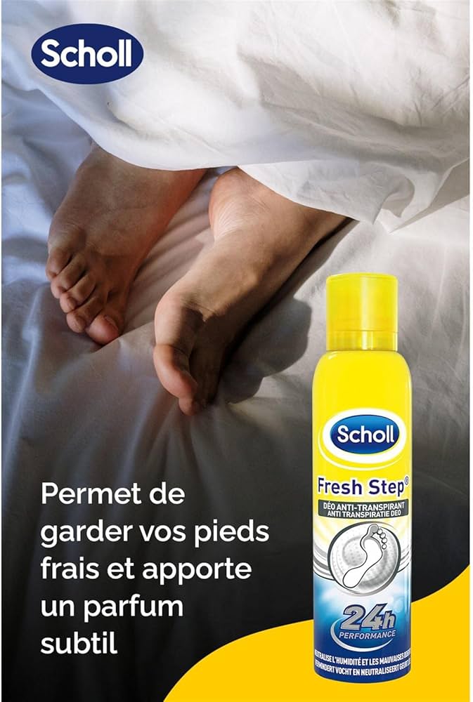 SCHOLL FRESH STEP DÉO ANTI-TRANSPIRANT 24H PREFORMANCE 150ML