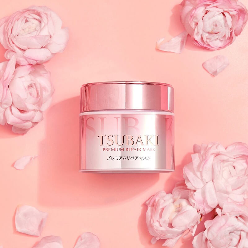 TSUBAKI PREMIUM REPAIR MASQUE EDITON ROSE ( TRAITEMENT CAPILLAIRE PROFOND ) 180 G
