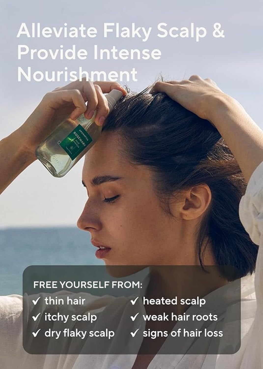 AROMATICA ROSEMARY RENFORÇATEUR DE RACINE AU ROMARIN 100ML