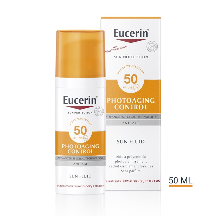 EUCERIN SUN PROTECTION PHOTOAGING CONTROL Fluid SPF 50+ (ANTI AGE) - 50ml