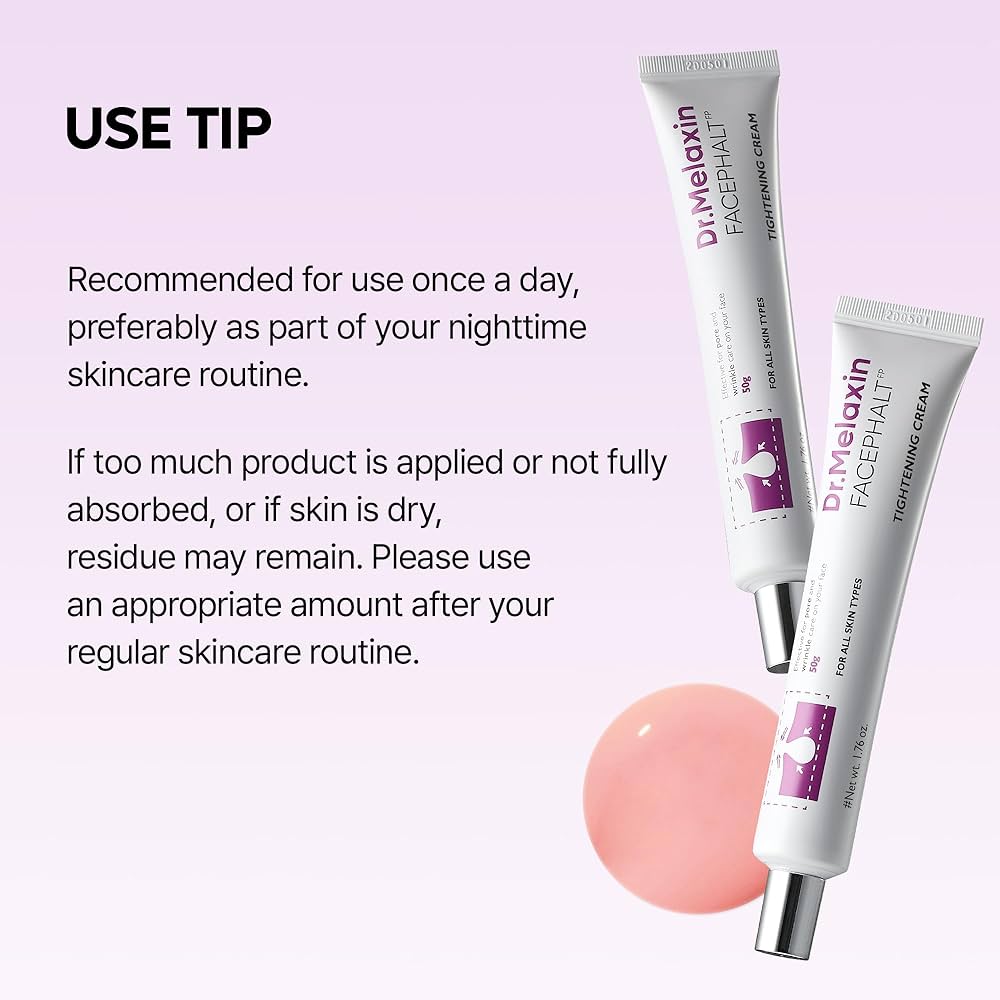 DR.MELAXIN FACEPHALT TIGHTENING CREAM 50G
