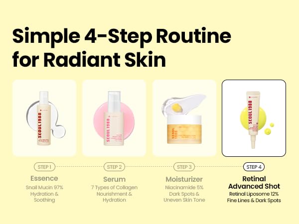 SEOUL 1988 ADVANCED SHOT RETINAL LIPOSOME 12 BLACK RICE 15ML