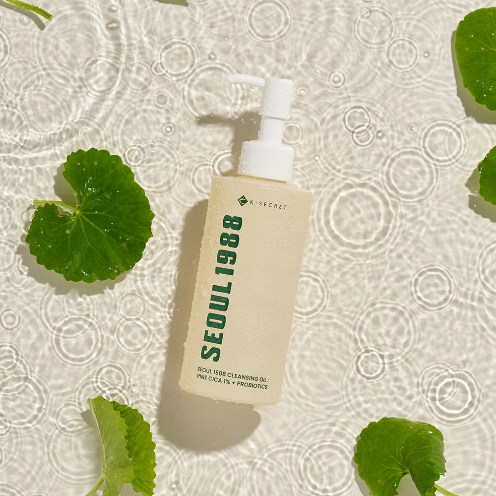 K SECRET SEOUL 1988 CLEANSING OIL PINE CICA 1% + PROBIOTICS