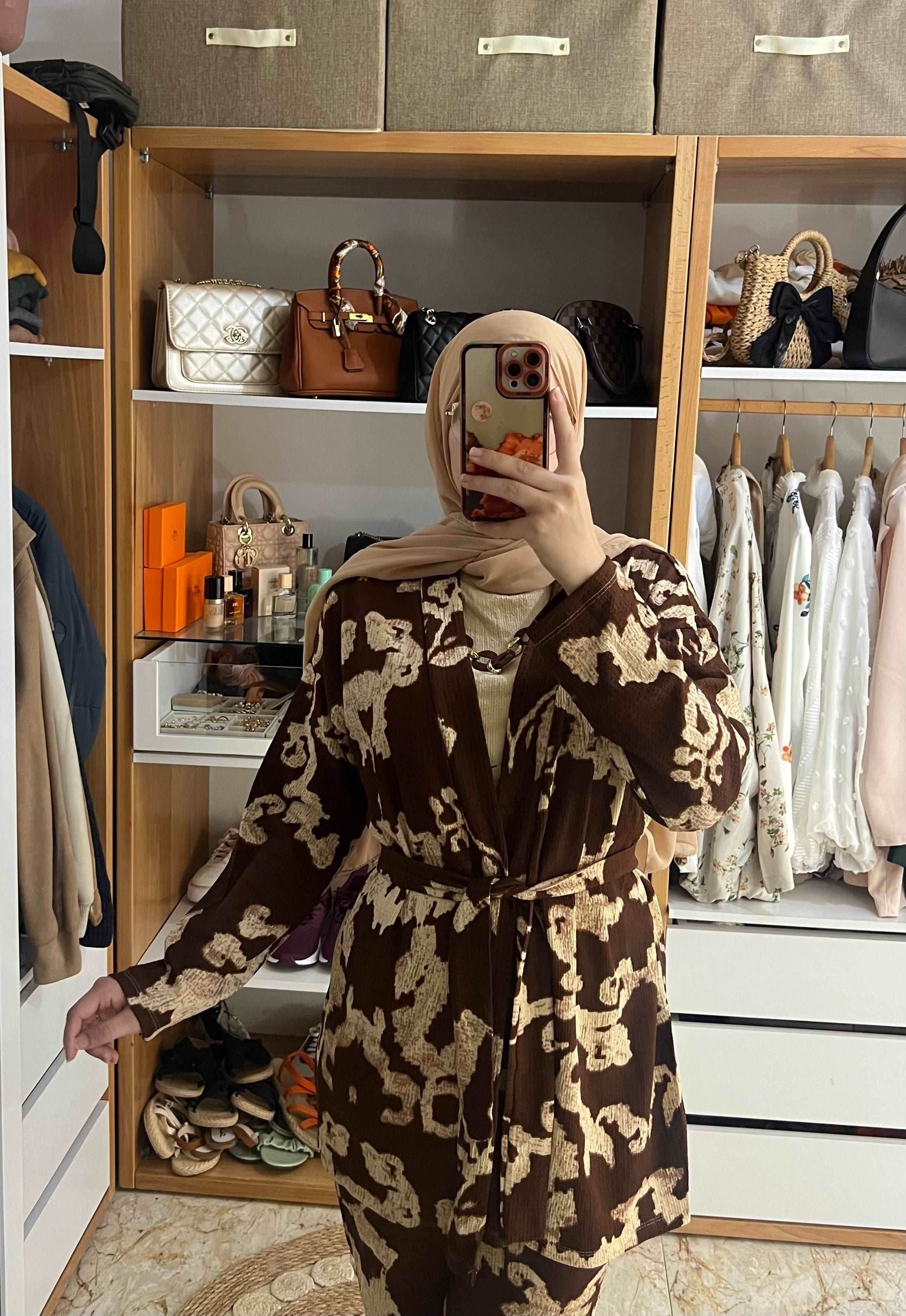 ENSEMBLE 3 PIECES KIMONO PANTALON TRICOT SANS MANCHES DEMI SAISON - Premium ENSEMBLE from DION - Just DA 5600! Shop now at DION