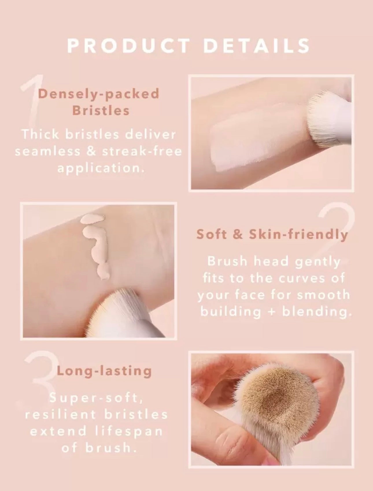 SHEGLAM PINCEAU POUR FOND DE TEINT SKINFINITE