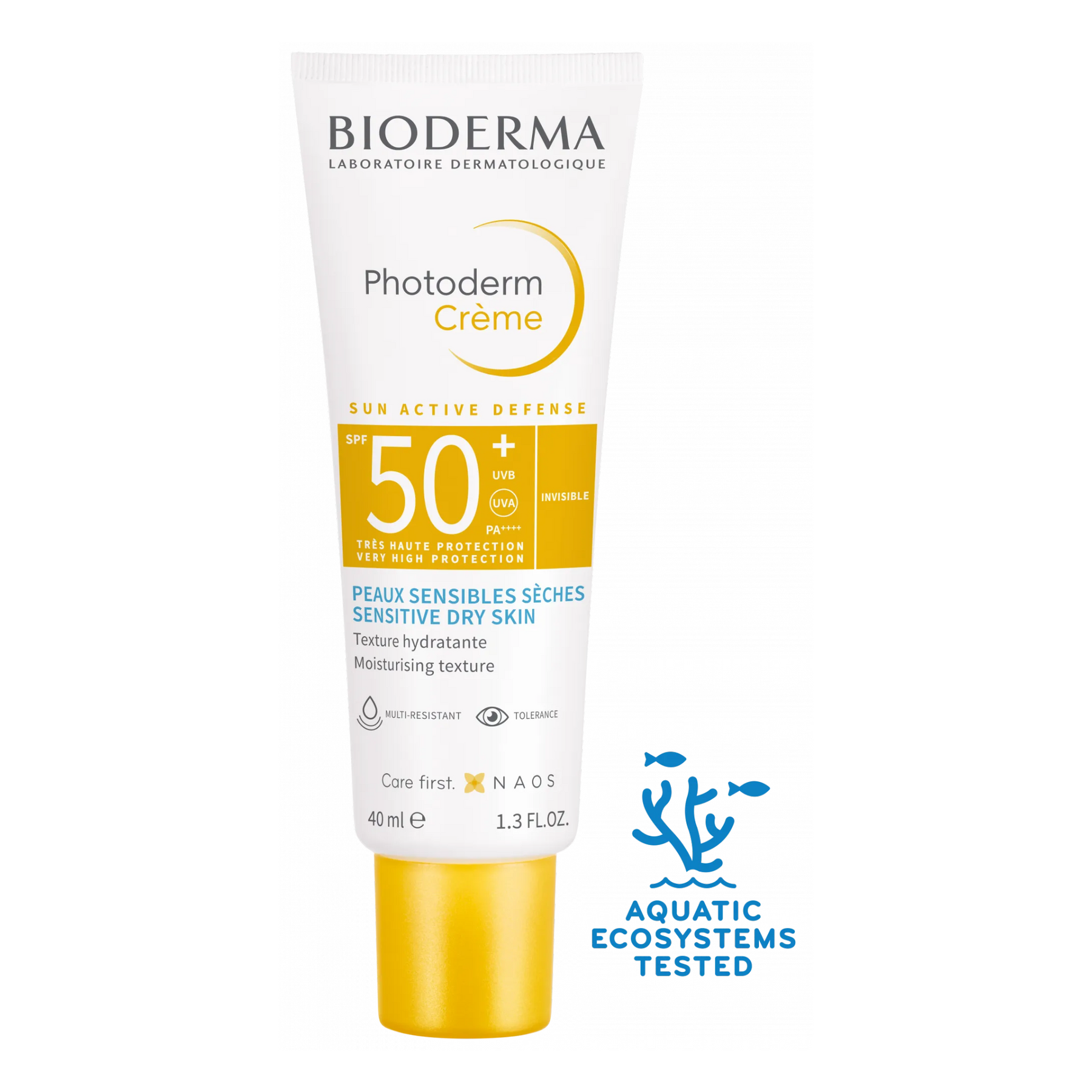 BIODERMA  PHOTODERME CREME SUN ACTIVE DEFENSE SPF50+ 40 ML ( INVISIBLE )