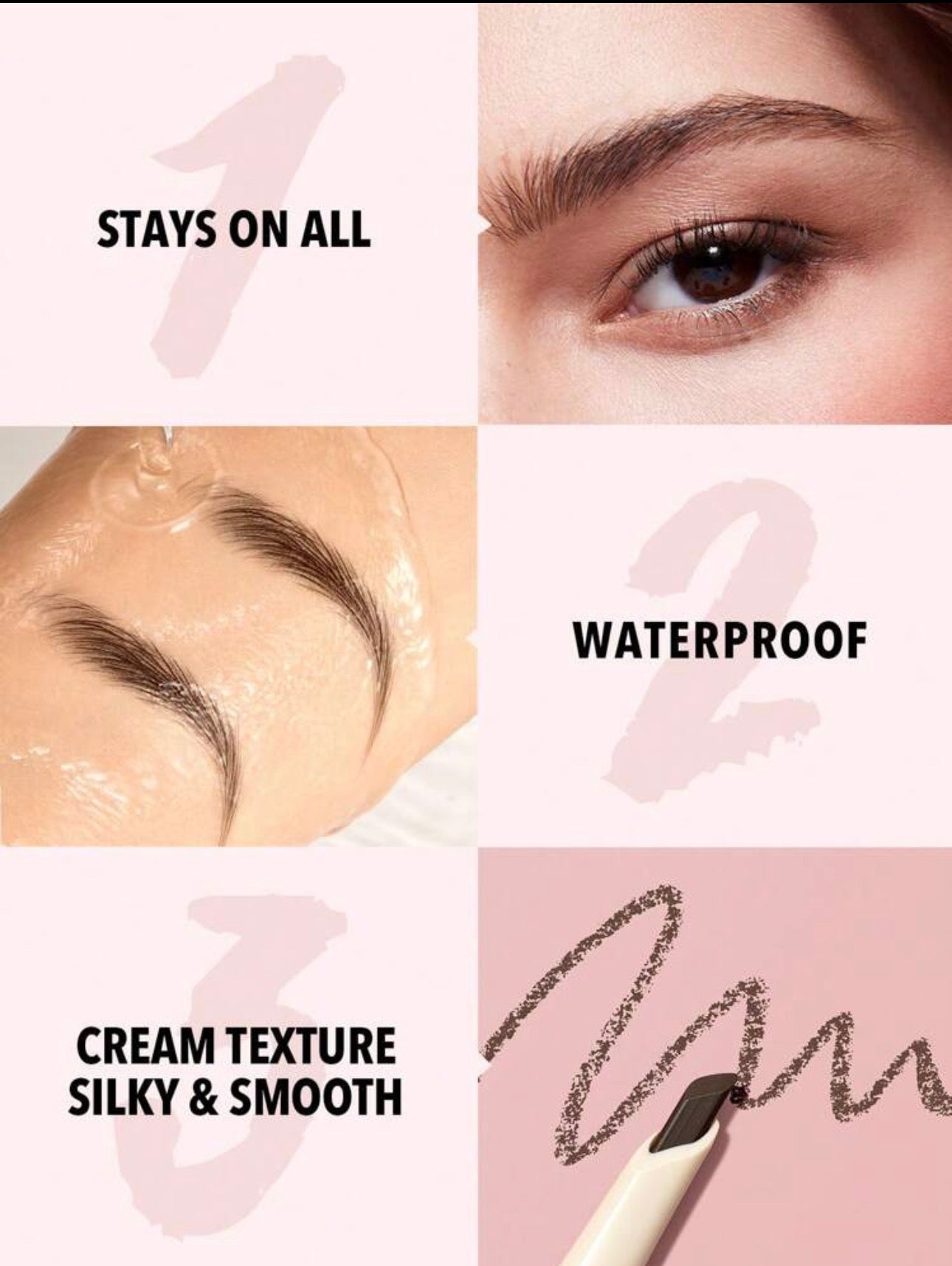 SHEGLAM CRAYON A SOURCILS LONGUE DURÉE BETTER BROWS ( TAUPE )