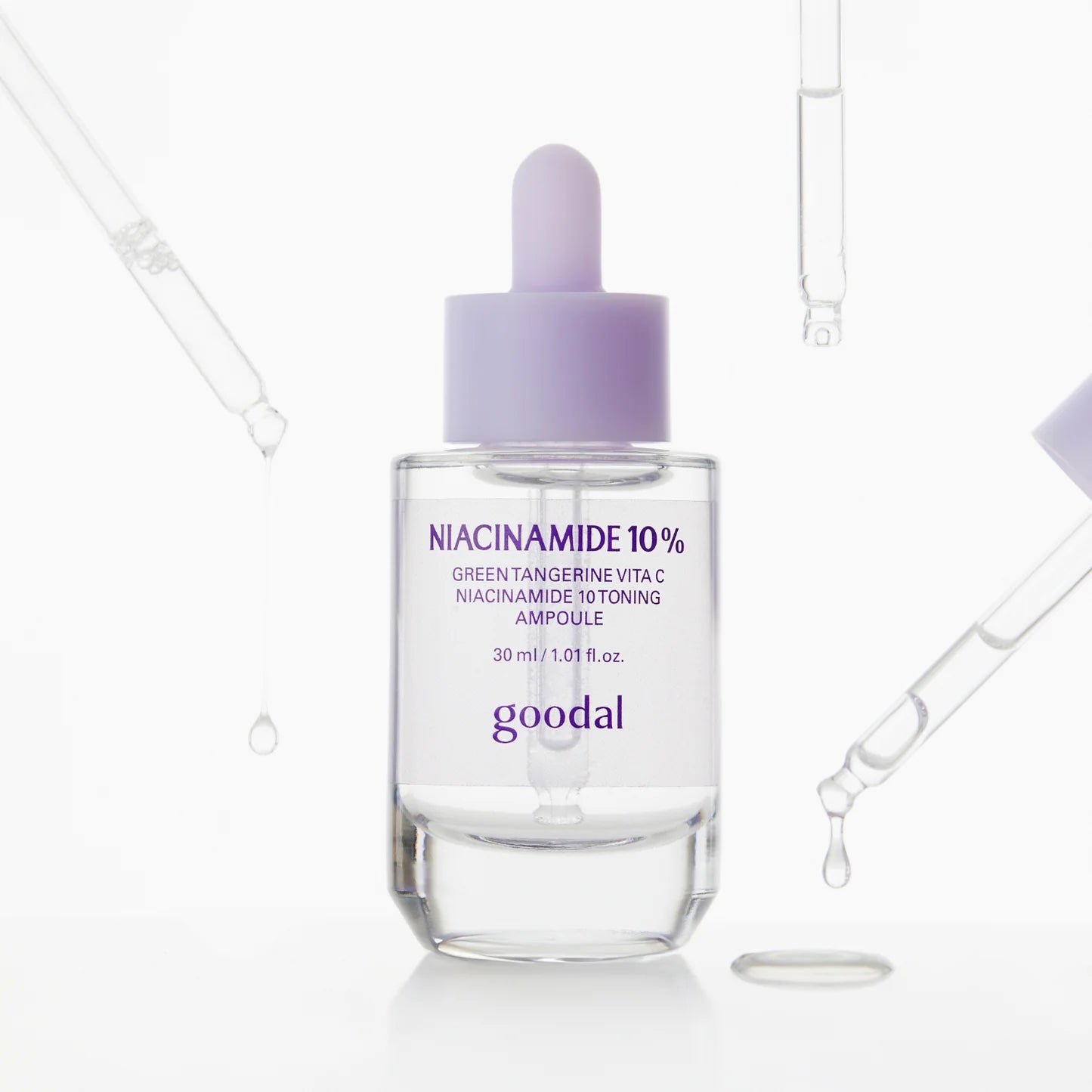 GOODAL GREEN TANGERINE VITA C NIACINAMIDE 10% TONING AMPOULE 30 ML