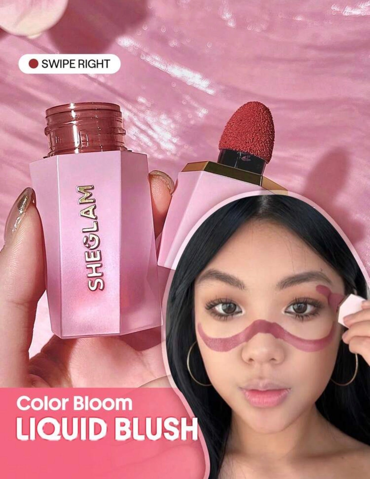SHEGLAM BLUSH LIQUIDE TEINTE SWIPE RIGHT