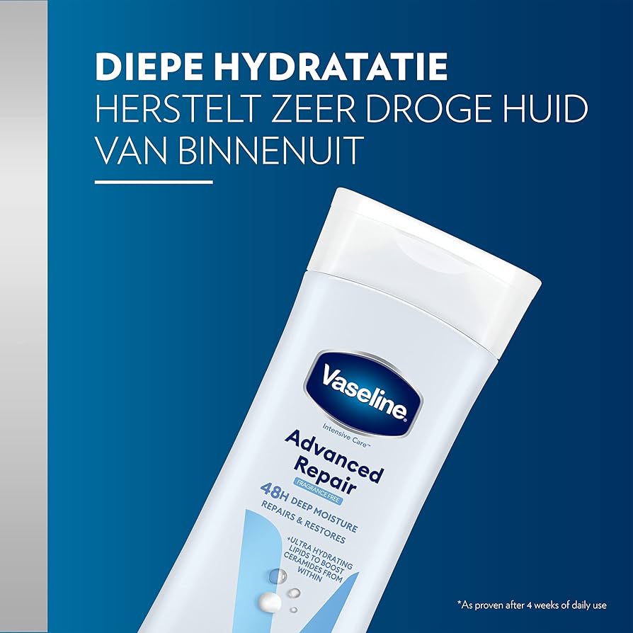 VASELINE ADVANCED REPAIR 48H DEEP MOISTURE  400ML