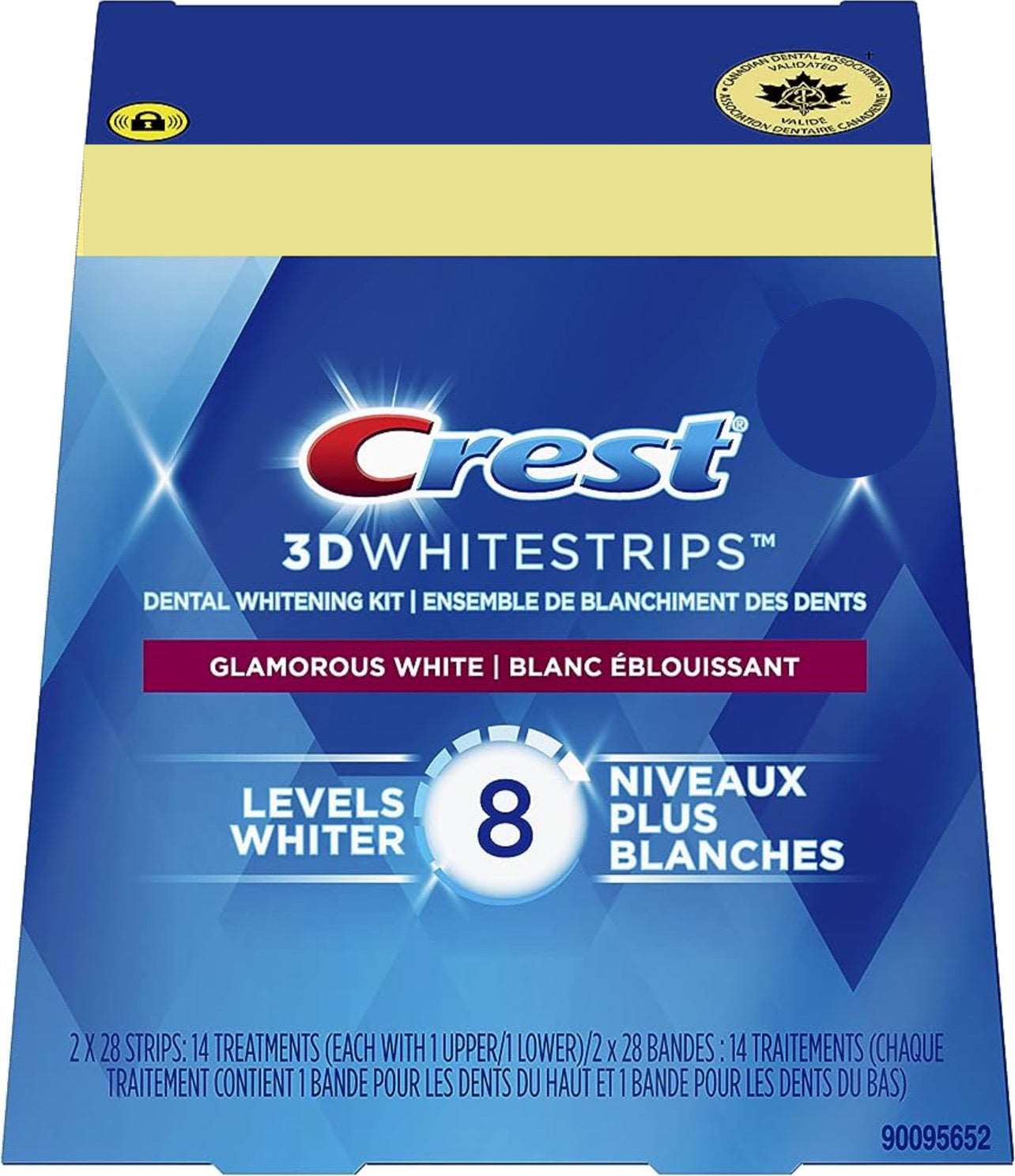 BANDES CREST 3D WHITE BLANCHIMENT DES DENTS 14 PATCHS - Premium  from DION - Just DA 8800! Shop now at DION