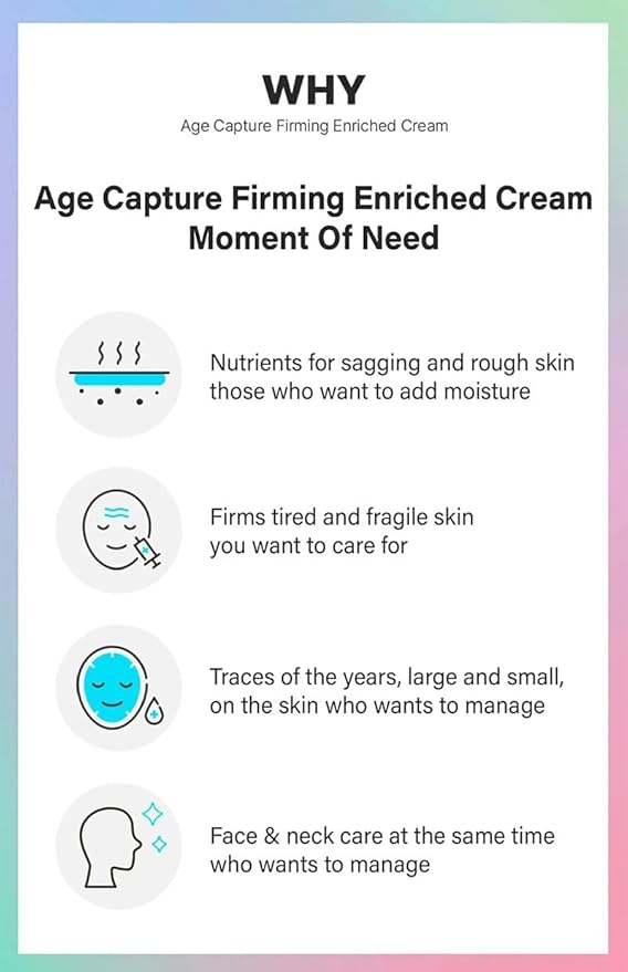 I'M SORRY FOR MY SKIN AGE CAPTURE FIRMING ENRICHED CREAM 50G ( ANTI AGE )