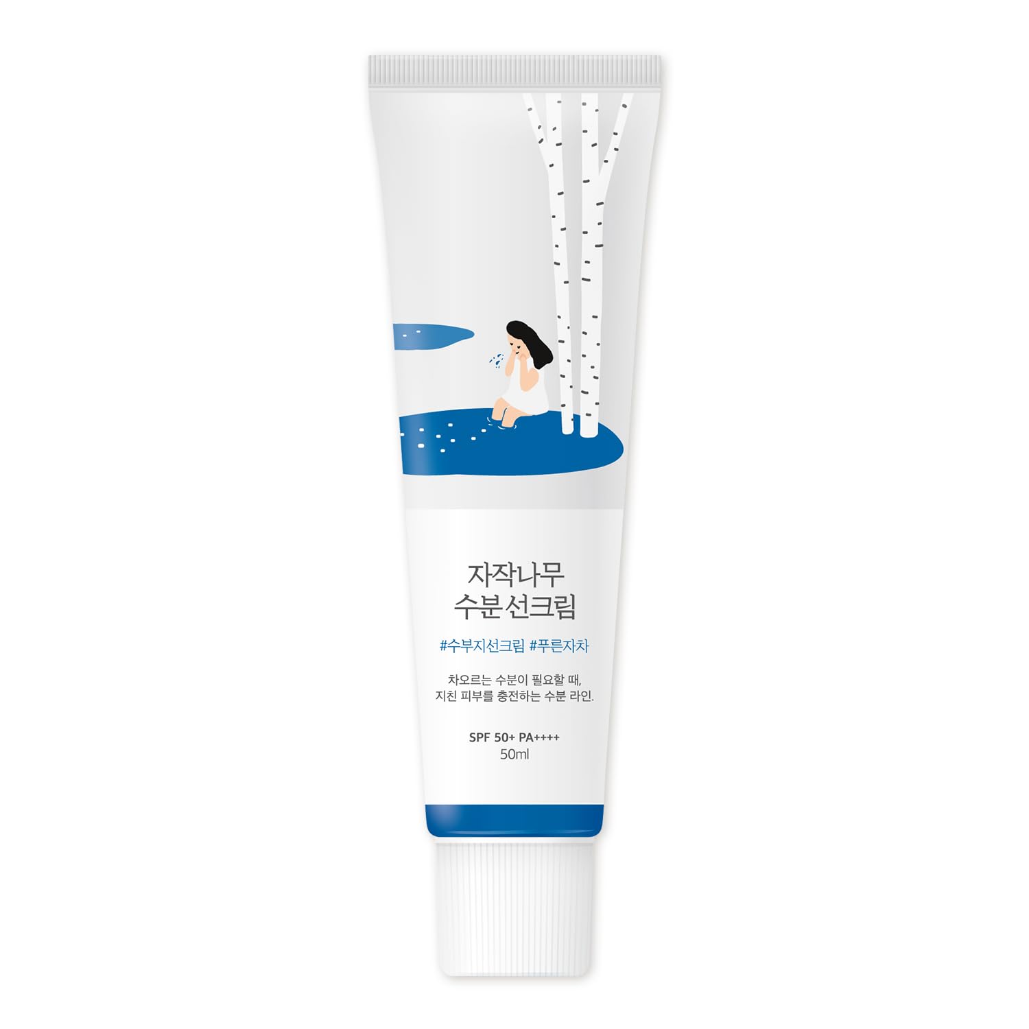 ROUND LAB BIRCH JUICE MOISTURIZING SUN CREAM SPF50+ 50 ML