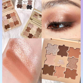 SHEGLAM PALETTE D’OMBRES A PAUPIÈRES JIGSAW HUED IN NUDE