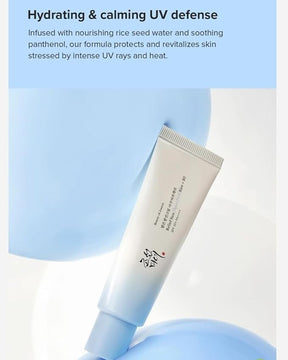 BEAUTY OF JOSEON RELIEF SUN AQUA-FRESH : RICE + B5 (SPF50+ PA++++)