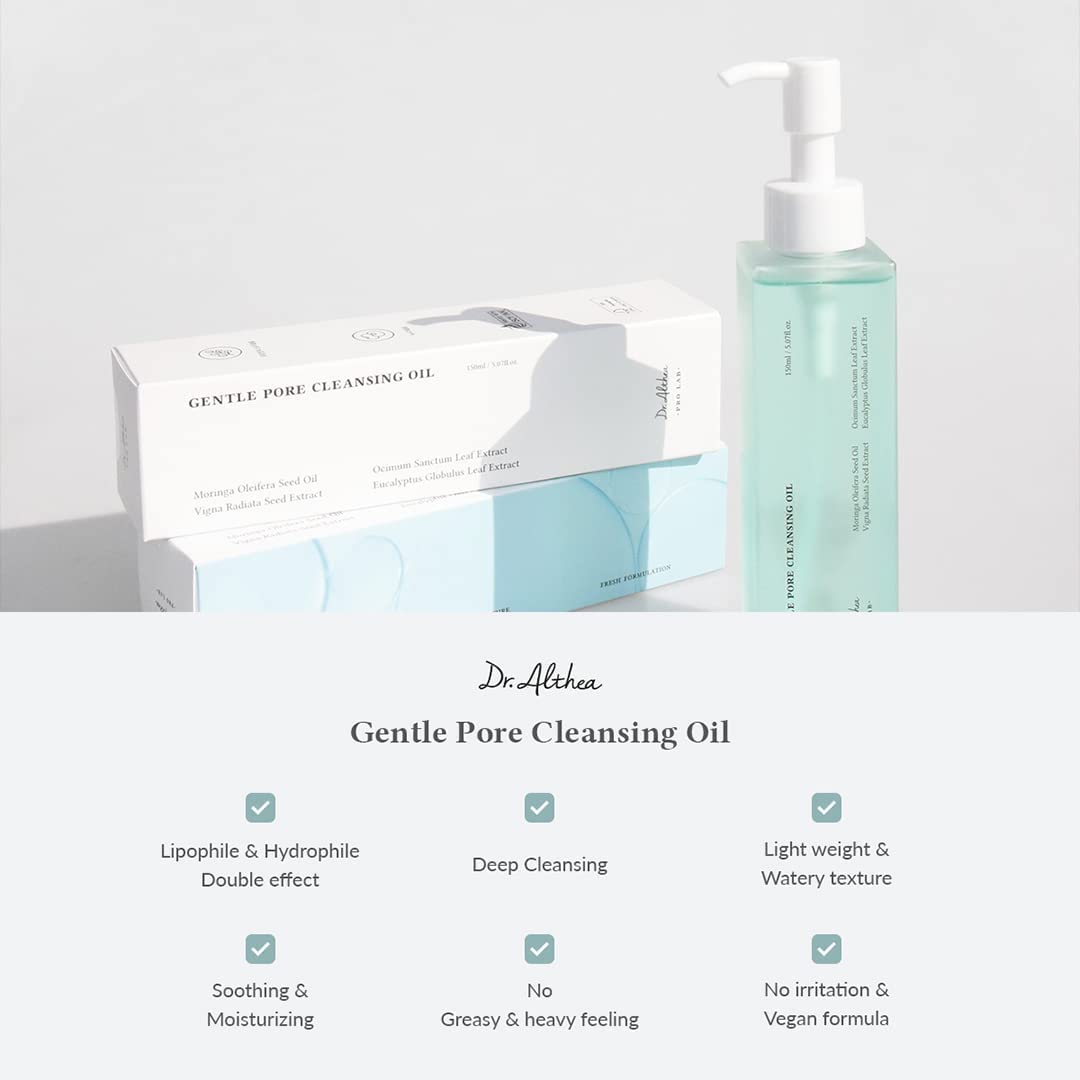 DR.ALTHEA GENTLE PORE VEGAN CLEANSING OIL 150ML