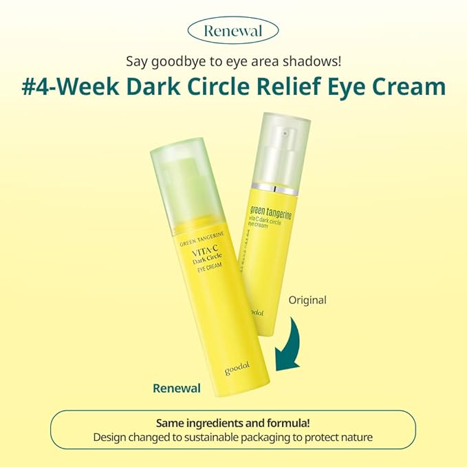GOODAL GREEN TANGERINE VITA C DARK CIRCLE EYE CREAM 30ML