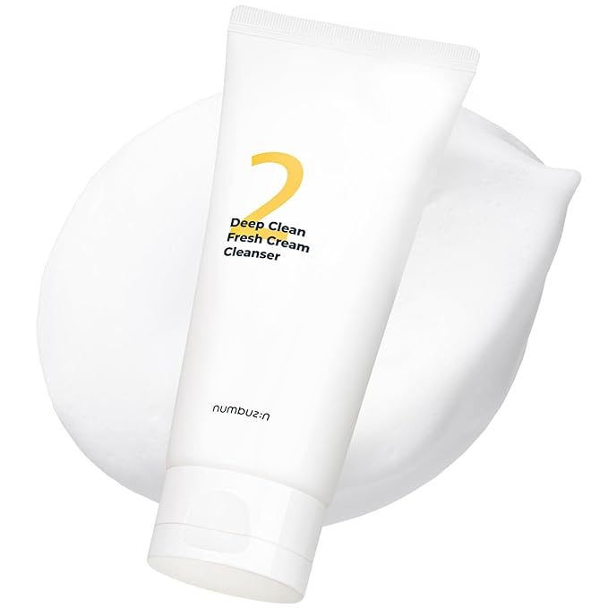 NUMBUZIN NO.2 DEEP CLEAN FRESH CREAM CLEANSER 120ML