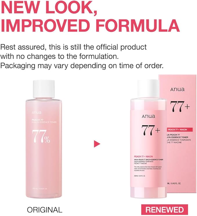 ANUA PEACH 77 NIACIN ESSENCE TONER 250 ML ( NEW )